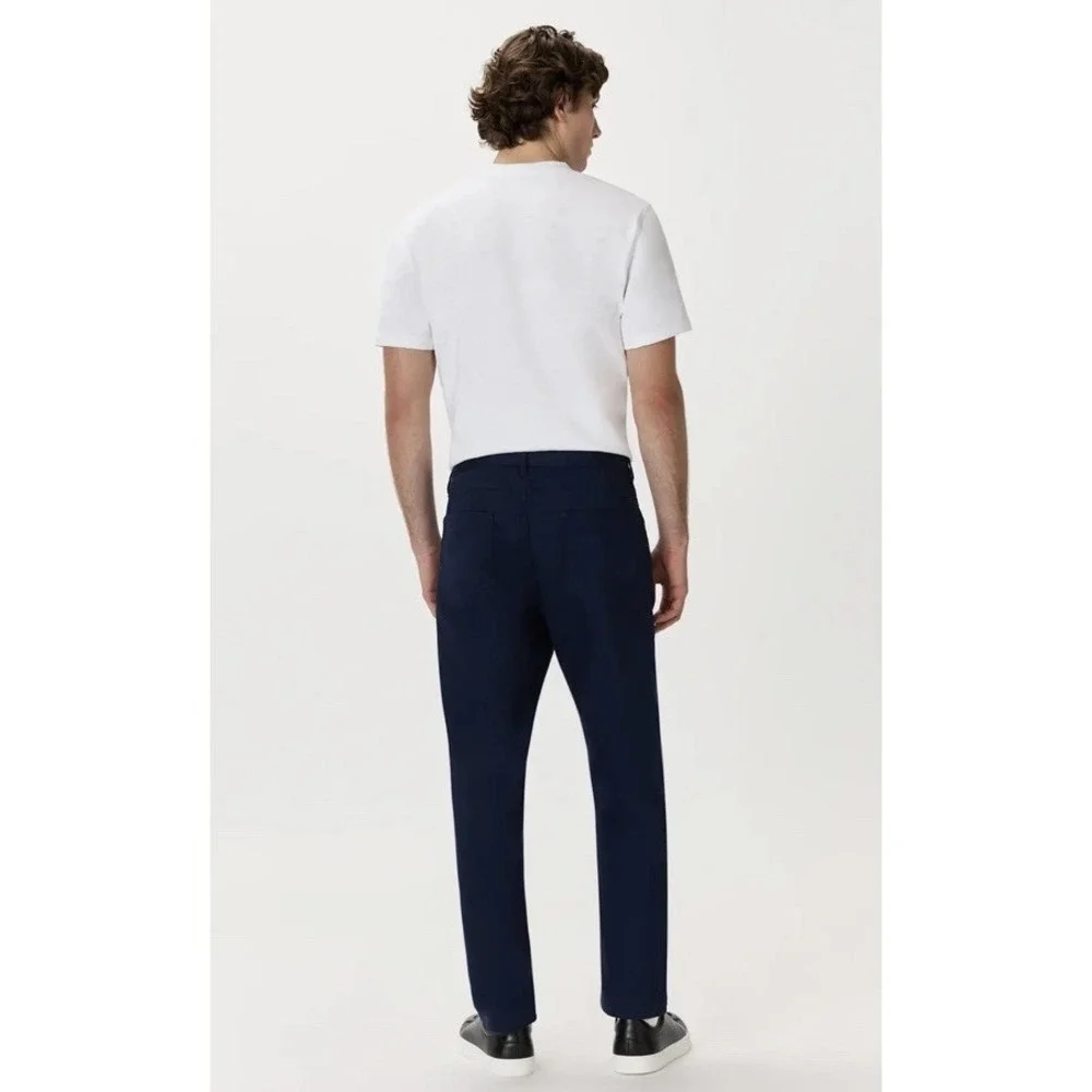 Quince Comfort Stretch Traveler 5-Pocket Pants - Straight Deep Navy 32X30